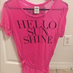 PINK vs shirt